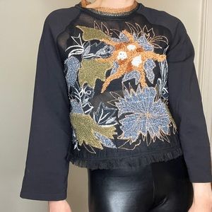 Anthropologie Ugly Girl top